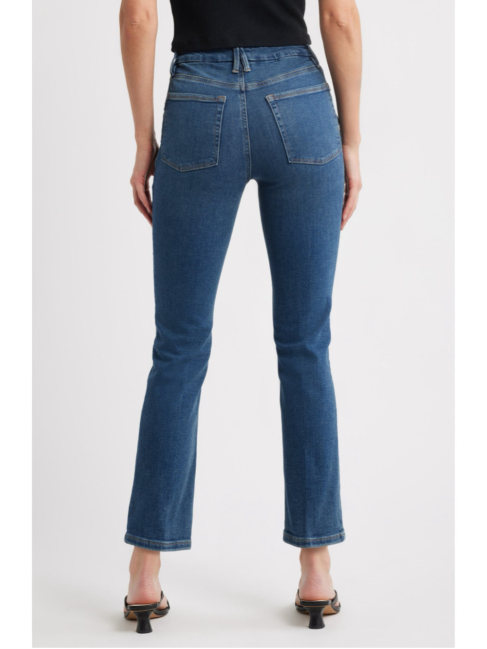 Good American Good Legs High Rise Jeans Women’s 14 Medium Wash - Picture 2 of 9